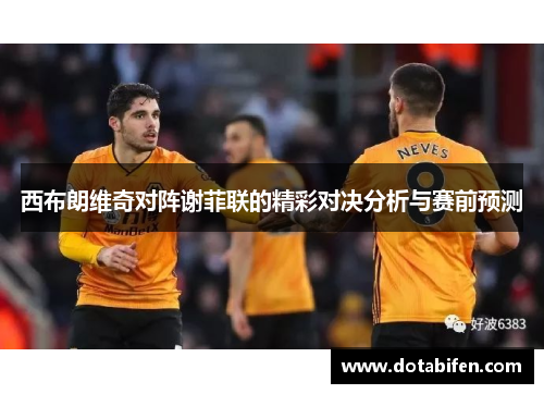 西布朗维奇对阵谢菲联的精彩对决分析与赛前预测